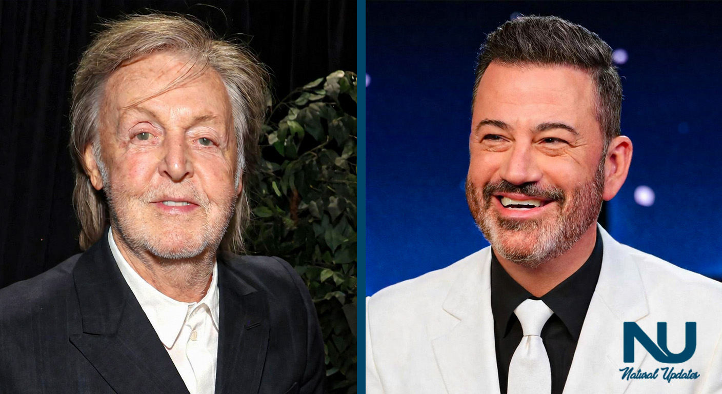 jimmy kimmel and paul mccartney