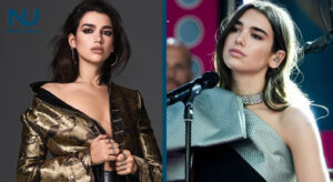 Dua Lipa real name explained with portrait of the British pop singer